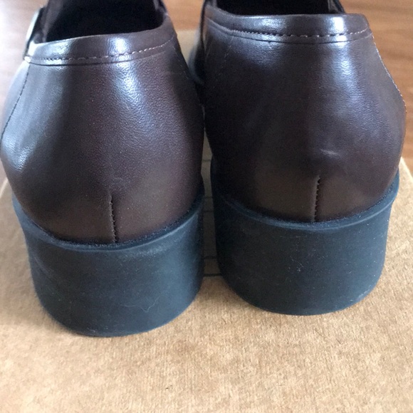 Unisa Brown Leather Loafers Size 8 - Picture 5 of 8